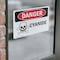 Signmission Cyanide Danger Sign, Vinyl Decal, 5in W x 3.5in L, 2PK OS-2PACK-DS-D-35-L-1112 - alternate 2